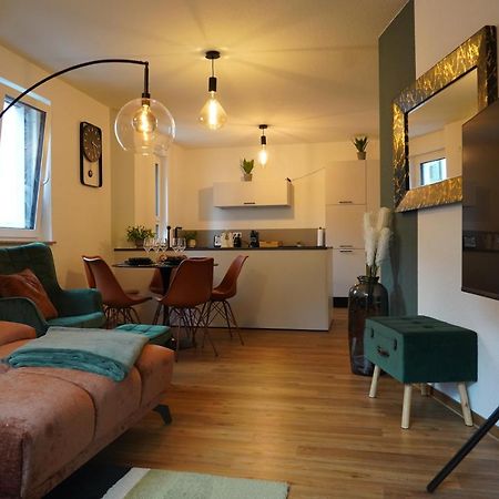 Design-Apartment I Direkt Im Zentrum I Boxspring I Nespresso I Terrasse Mit Garten I Parkplatz Бад Кроцинген Екстериор снимка