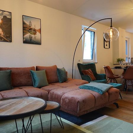 Design-Apartment I Direkt Im Zentrum I Boxspring I Nespresso I Terrasse Mit Garten I Parkplatz Бад Кроцинген Екстериор снимка