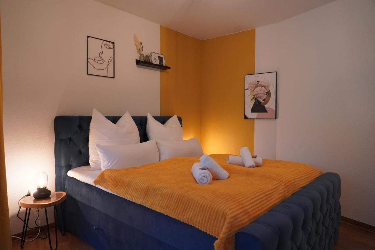 Design-Apartment I Direkt Im Zentrum I Boxspring I Nespresso I Terrasse Mit Garten I Parkplatz Бад Кроцинген Екстериор снимка