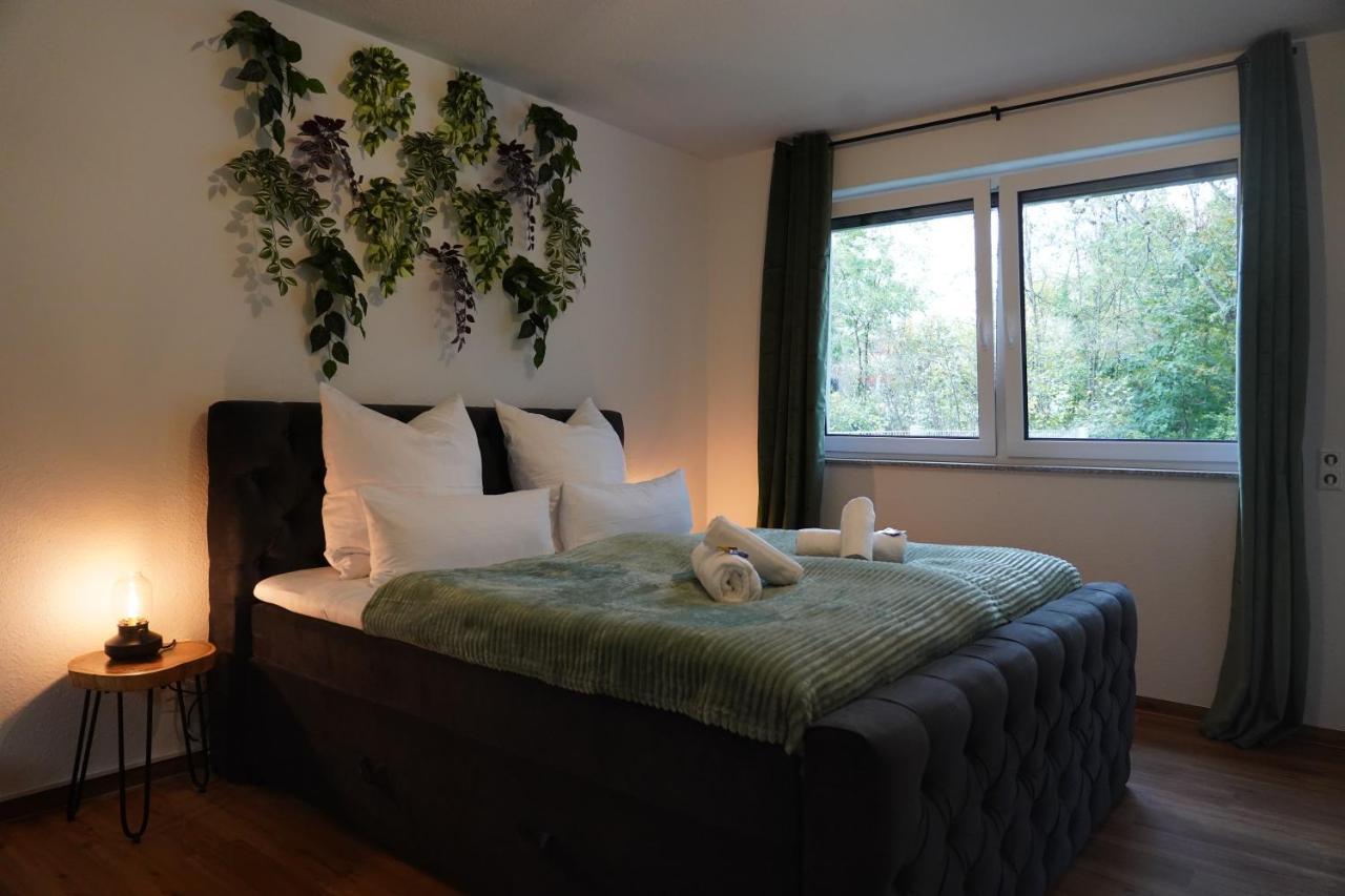 Design-Apartment I Direkt Im Zentrum I Boxspring I Nespresso I Terrasse Mit Garten I Parkplatz Бад Кроцинген Екстериор снимка